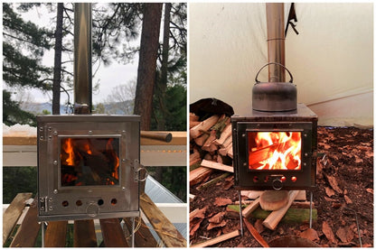 Winds Outdoor Ultralight Titanium Alloy Wood Stove